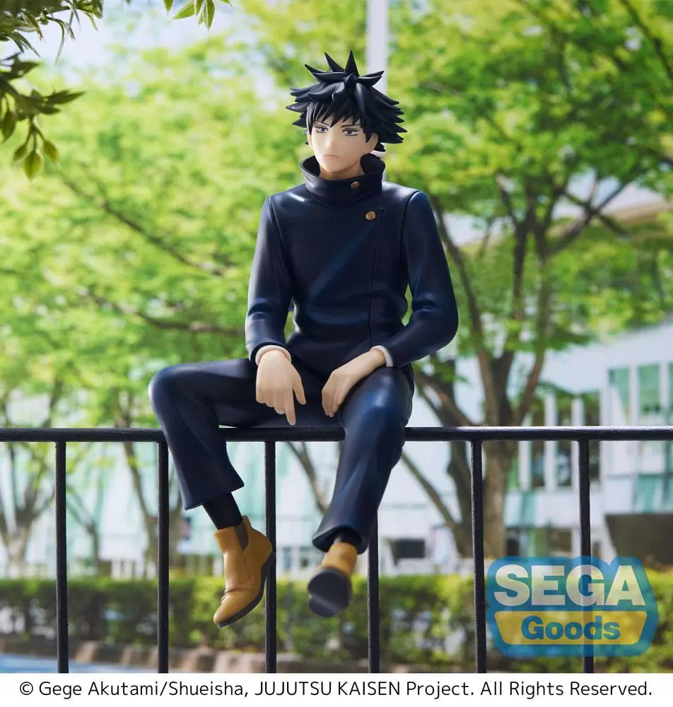 Jujutsu Kaisen PM Perching Megumi Fushiguro PVC szobor figura 16 cm termékfotó
