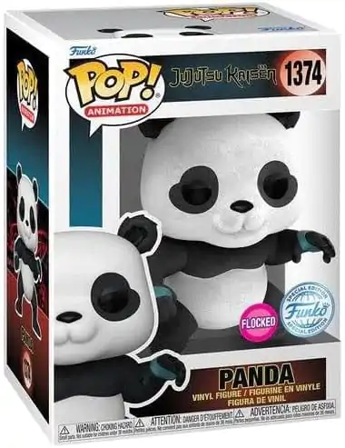 Jujutsu Kaisen POP! Animation Vinyl figura Panda(FLocked) Exkluzív 9 cm termékfotó