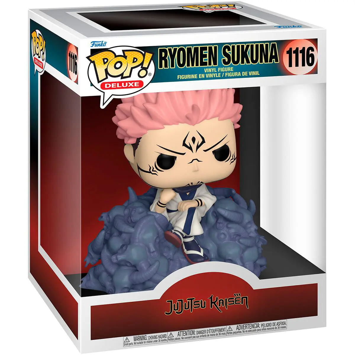 Jujutsu Kaisen POP! Deluxe Vinyl figura Sukuna 9 cm termékfotó