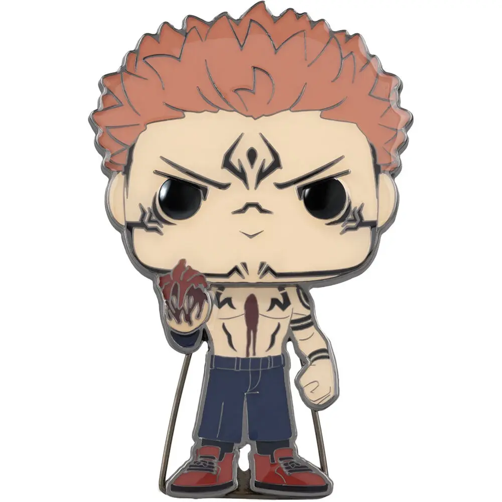 Jujutsu Kaisen Ryomen Sukuna Big Enamel POP Pin 10cm termékfotó