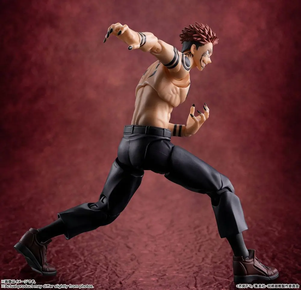 Jujutsu Kaisen S.H. Figuarts Sukuna akciófigura 15 cm termékfotó