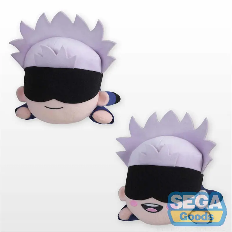 Jujutsu Kaisen Satoru Gojo Normal and Smiling Nesoberi plüss 15cm termékfotó