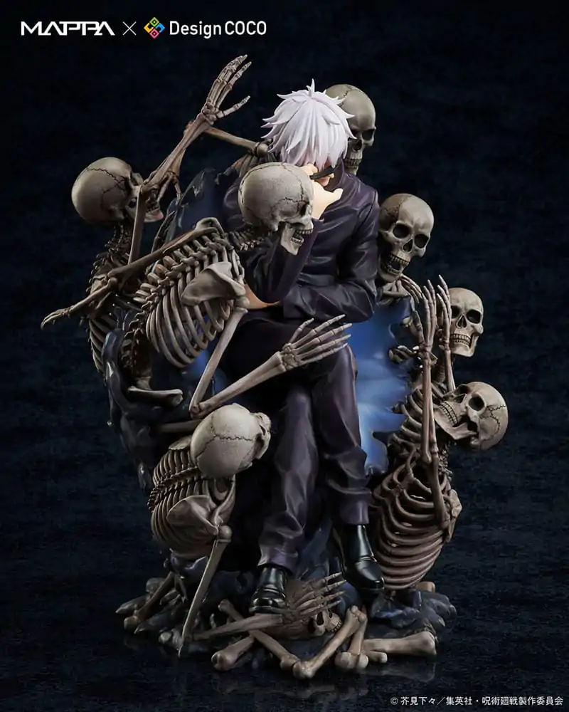 Jujutsu Kaisen Shibuya Incident Mappa x Design Coco 1/7 Satoru Gojo PVC szobor figura 23 cm termékfotó