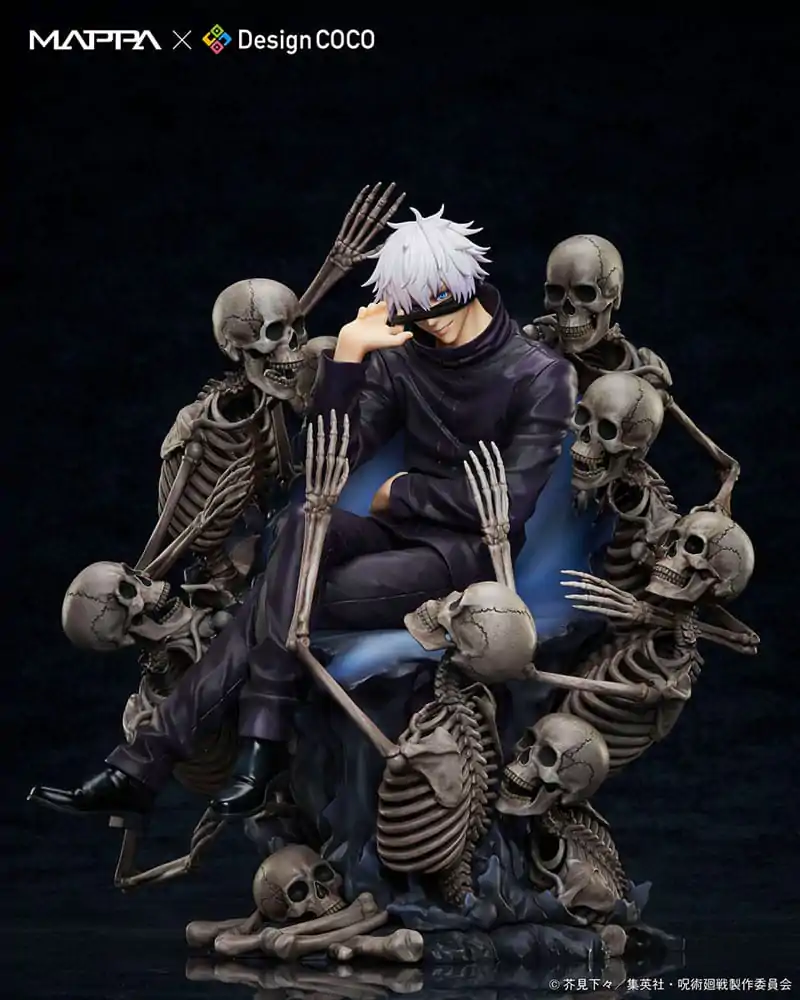 Jujutsu Kaisen Shibuya Incident Mappa x Design Coco 1/7 Satoru Gojo PVC szobor figura 23 cm termékfotó
