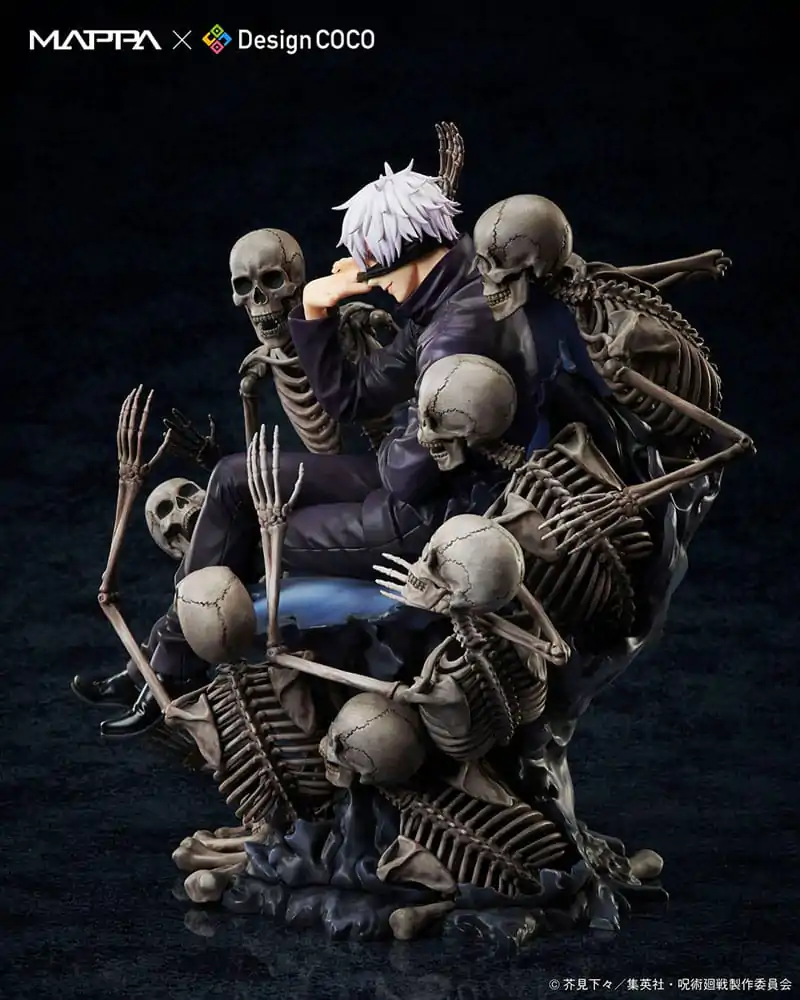 Jujutsu Kaisen Shibuya Incident Mappa x Design Coco 1/7 Satoru Gojo PVC szobor figura 23 cm termékfotó
