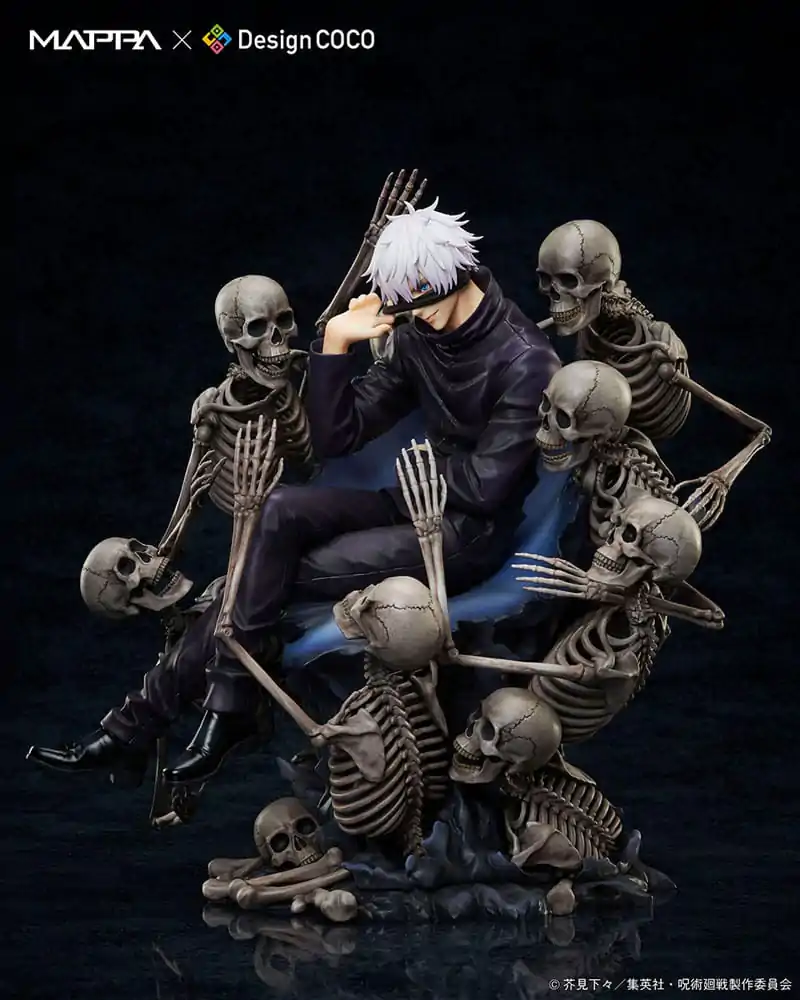 Jujutsu Kaisen Shibuya Incident Mappa x Design Coco 1/7 Satoru Gojo PVC szobor figura 23 cm termékfotó