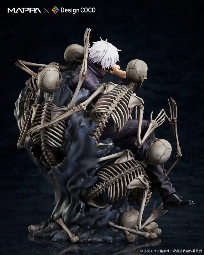 Jujutsu Kaisen Shibuya Incident Mappa x Design Coco 1/7 Satoru Gojo PVC szobor figura 23 cm termékfotó