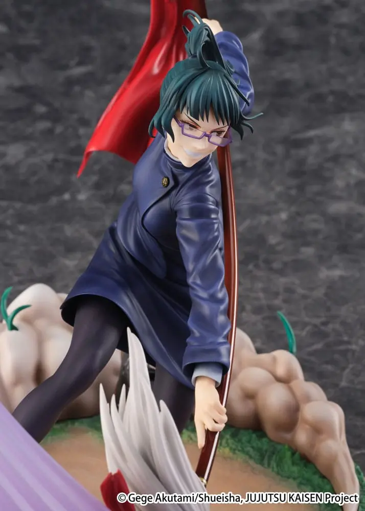 Jujutsu Kaisen SHIBUYA SCRAMBLE FIGURE 1/7 Maki Zen'in PVC szobor figura 23 cm termékfotó