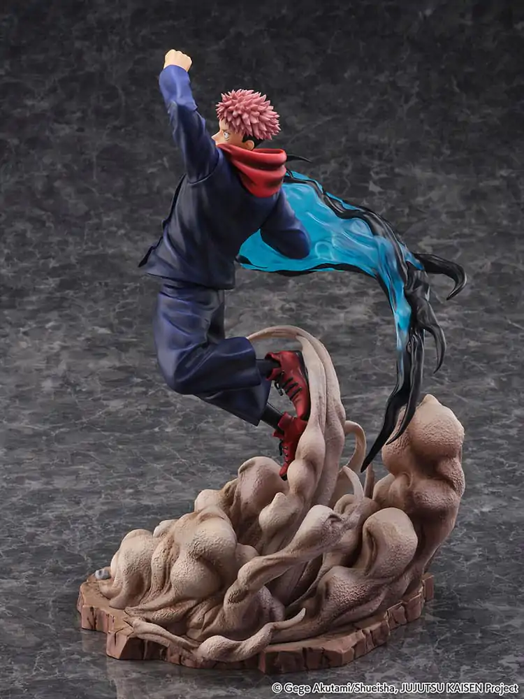 Jujutsu Kaisen SHIBUYA SCRAMBLE FIGURE 1/7 Yuji Itadori PVC szobor figura 31 cm termékfotó