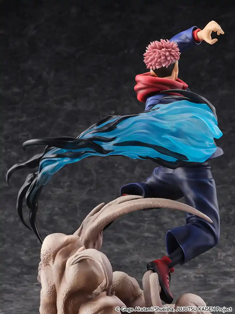 Jujutsu Kaisen SHIBUYA SCRAMBLE FIGURE 1/7 Yuji Itadori PVC szobor figura 31 cm termékfotó