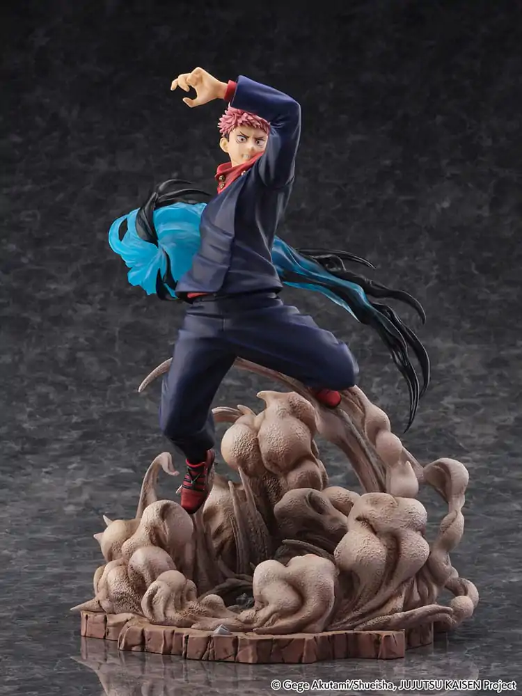 Jujutsu Kaisen SHIBUYA SCRAMBLE FIGURE 1/7 Yuji Itadori PVC szobor figura 31 cm termékfotó