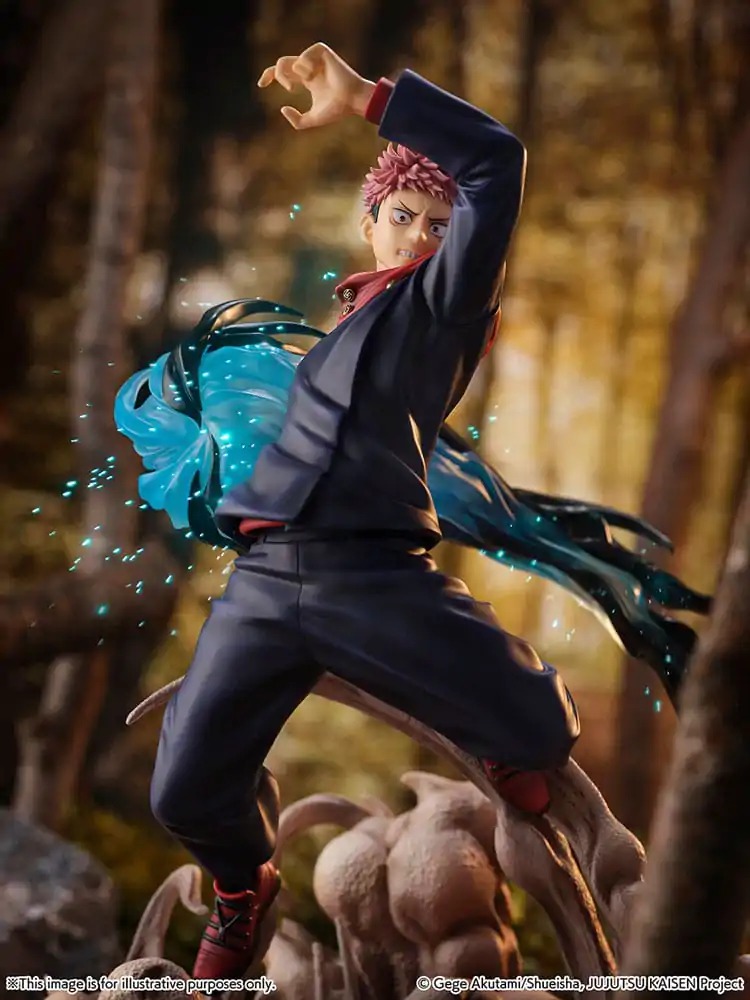 Jujutsu Kaisen SHIBUYA SCRAMBLE FIGURE 1/7 Yuji Itadori PVC szobor figura 31 cm termékfotó