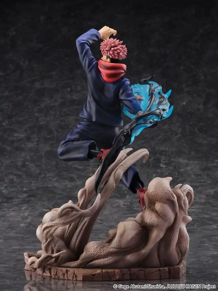 Jujutsu Kaisen SHIBUYA SCRAMBLE FIGURE 1/7 Yuji Itadori PVC szobor figura 31 cm termékfotó