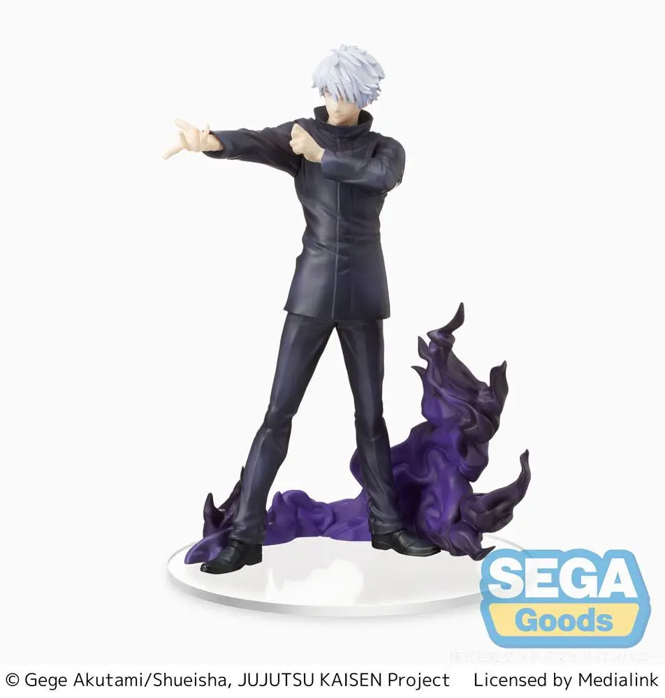 Jujutsu Kaisen SPM Satoru Gojo Hollow Purple (Kyoshiki &quot;Murasaki&quot;) PVC szobor figura 22 cm termékfotó