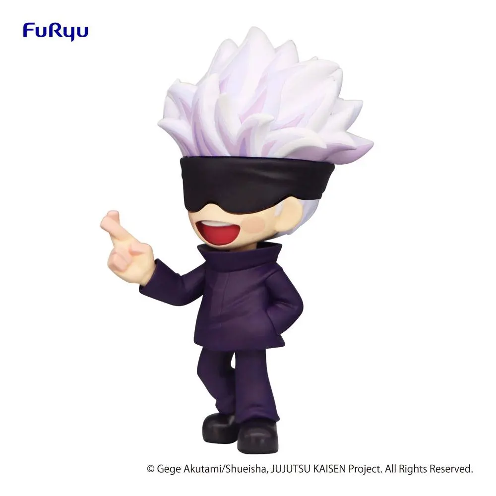 Jujutsu Kaisen Toonize Satoru Gojo Cartoon Color Ver. PVC szobor figura 14 cm termékfotó