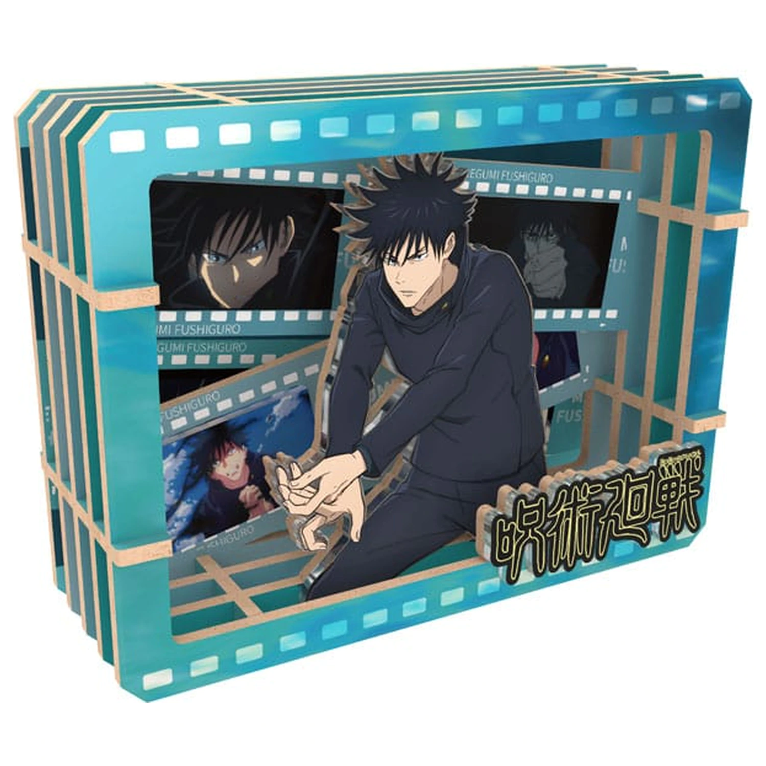 Jujutsu Kaisen Wooden Gallery Film Frame (S) Fushiguro modell készlet  termékfotó