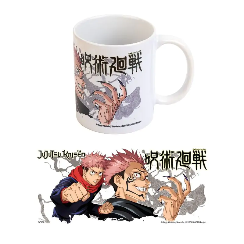 Jujutsu Kaisen Yuji and Sukuna mug 350ml termékfotó