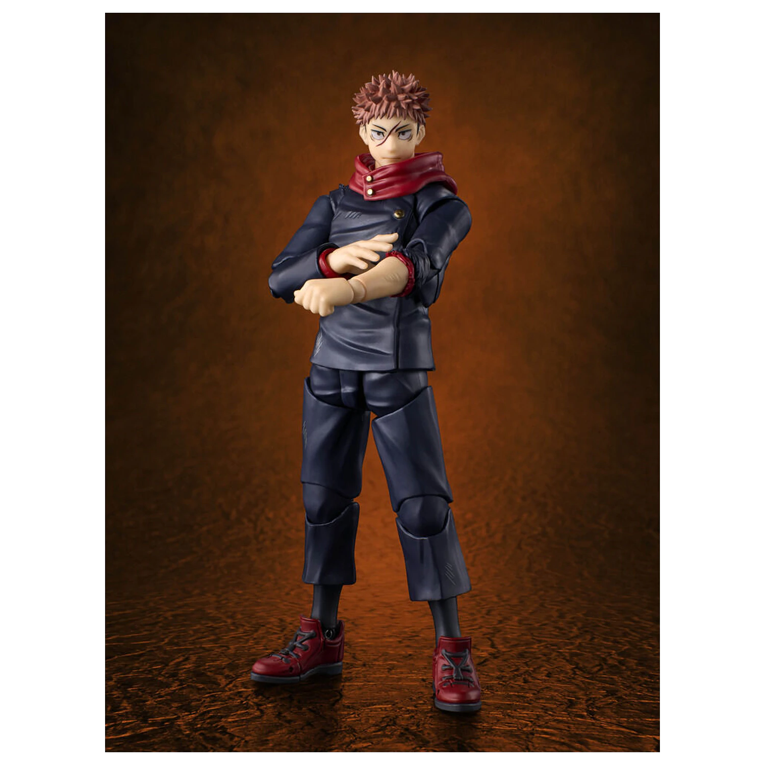 Jujutsu Kaisen Yuji Itadori S.H. Figurarts figura 15cm termékfotó