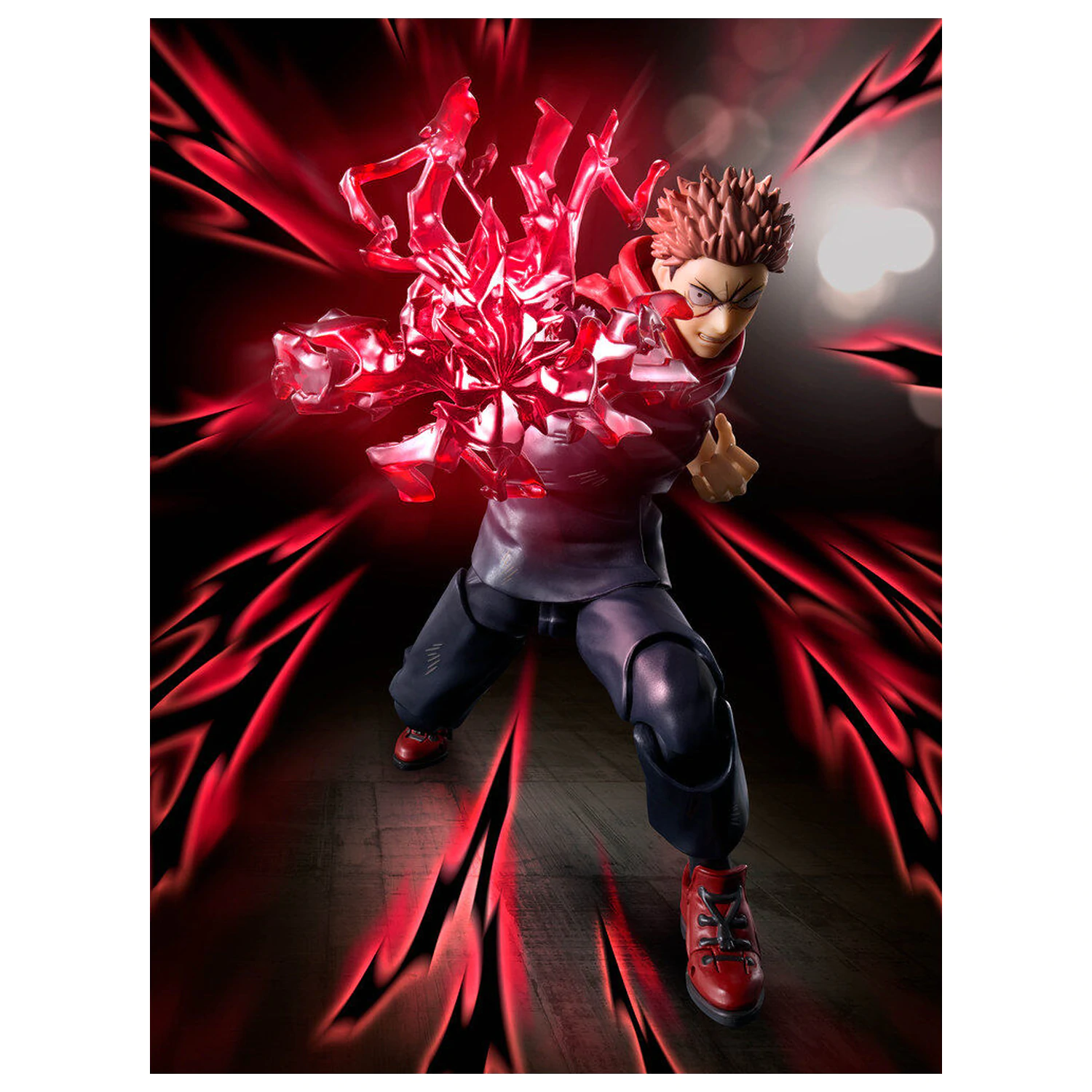 Jujutsu Kaisen Yuji Itadori S.H. Figurarts figura 15cm termékfotó