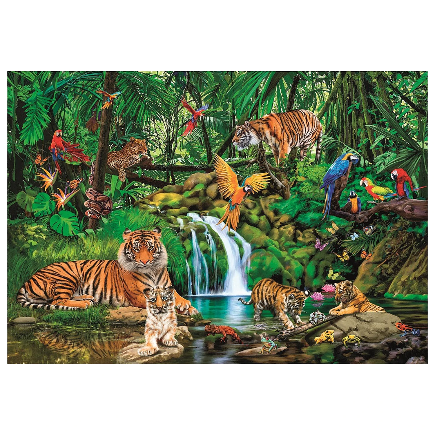 Jungle Retreat 300 db-os puzzle Clementoni termékfotó