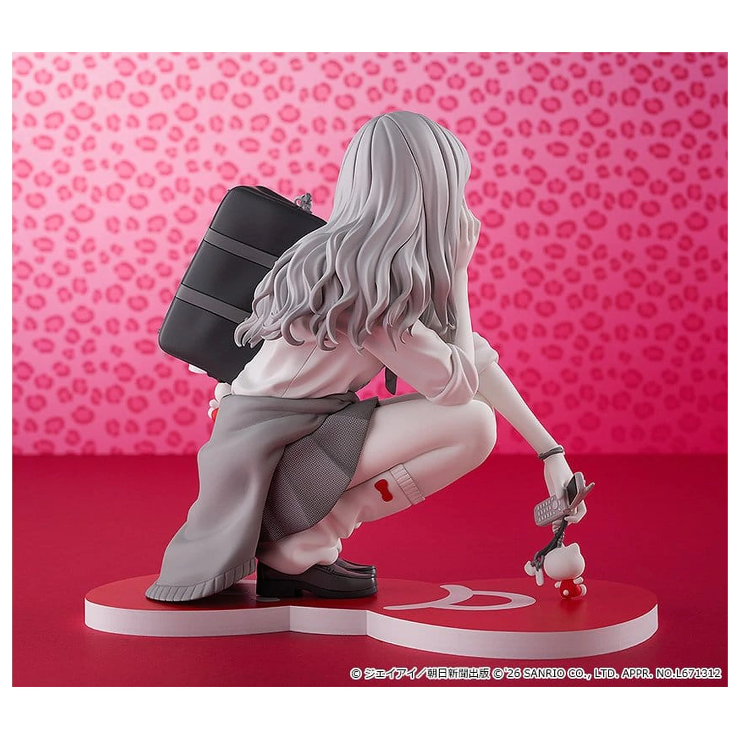 Junji Ito PVC figura Gyaru Tomie x Hello Kitty 14 cm termékfotó