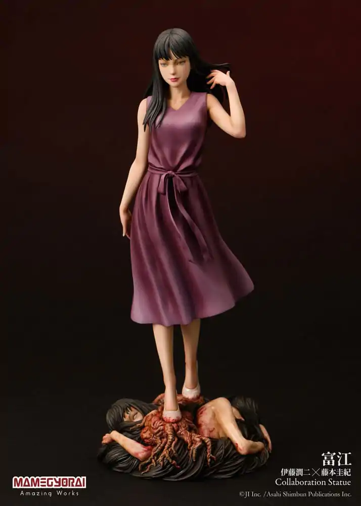 Junji Ito x Yoshiki Fujimoto Collaboration Tomie PVC szobor figura 27 cm termékfotó