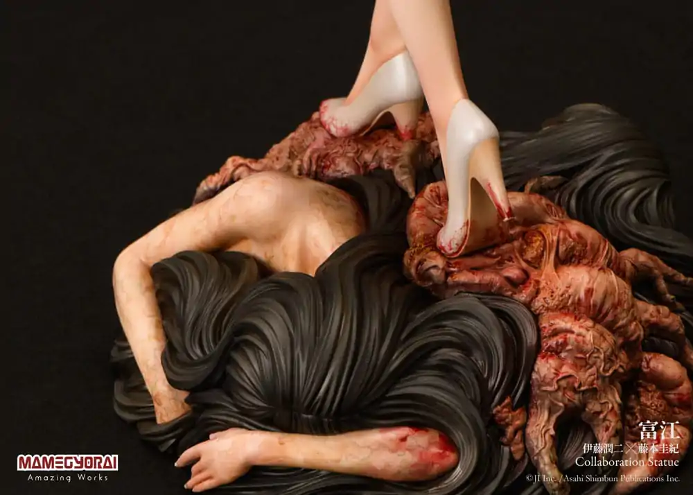 Junji Ito x Yoshiki Fujimoto Collaboration Tomie PVC szobor figura 27 cm termékfotó