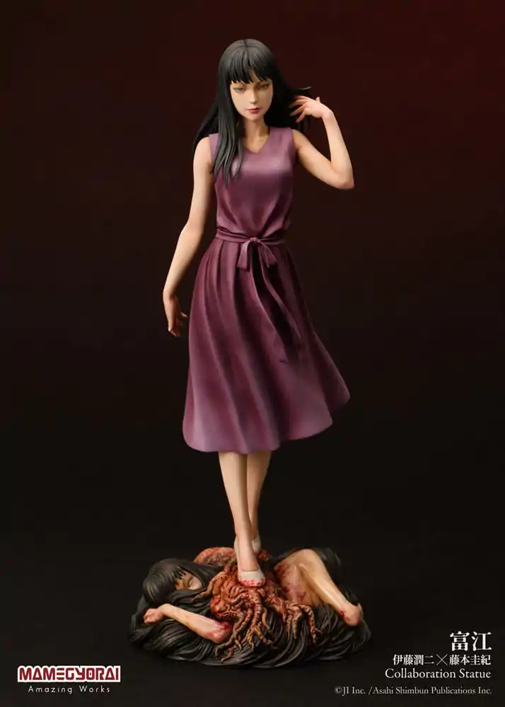 Junji Ito x Yoshiki Fujimoto Collaboration Tomie PVC szobor figura 27 cm termékfotó