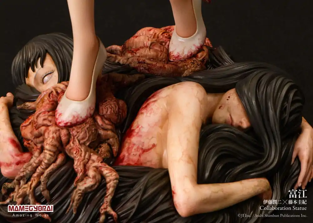 Junji Ito x Yoshiki Fujimoto Collaboration Tomie PVC szobor figura 27 cm termékfotó