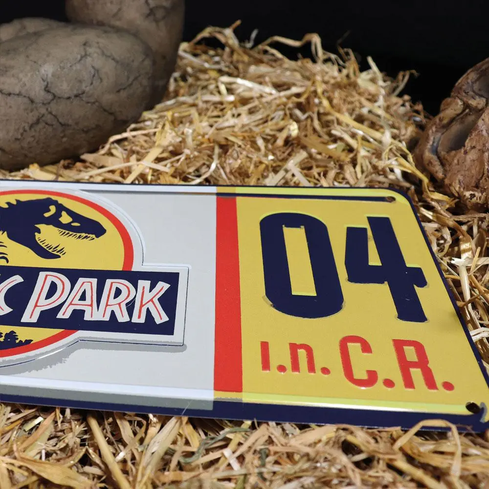 Jurassic Park 1/1 Dennis Nedry License Plate replika termékfotó