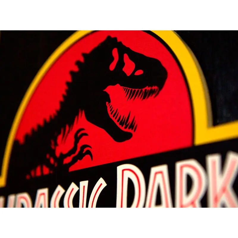 Jurassic Park 1993 Woodart 3D fa anyagú poszter festmény termékfotó