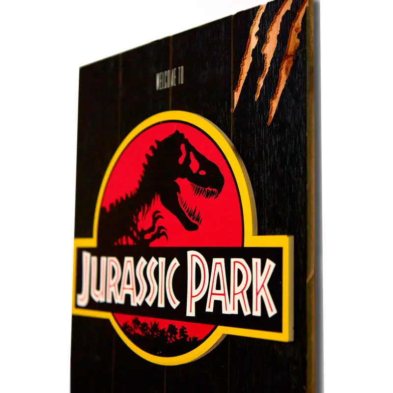 Jurassic Park 1993 Woodart 3D fa anyagú poszter festmény termékfotó