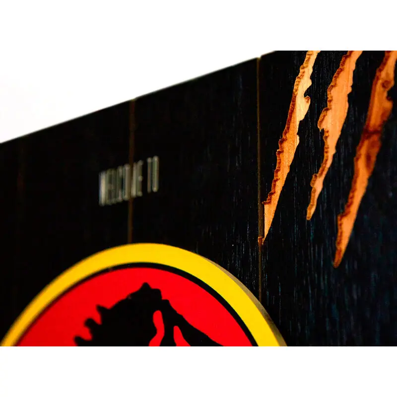 Jurassic Park 1993 Woodart 3D fa anyagú poszter festmény termékfotó