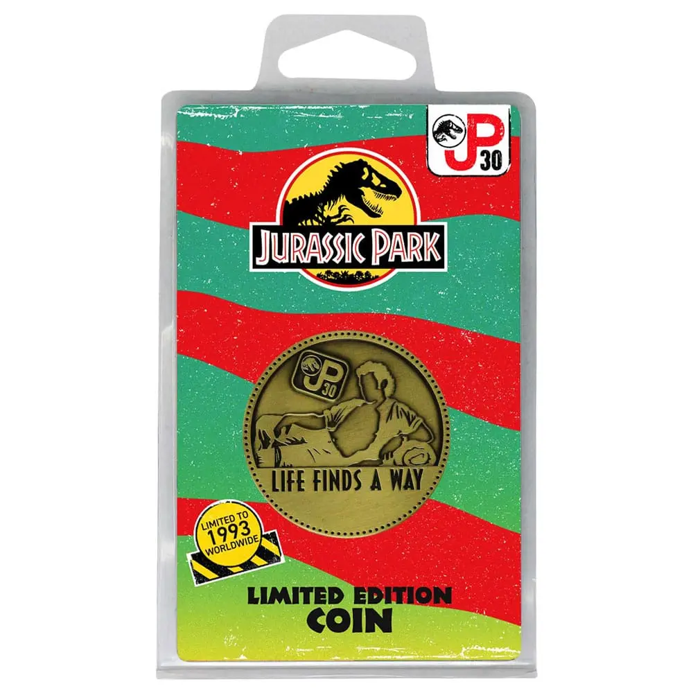 Jurassic Park 30. évfordulós Gyűjthető érme Limitált kiadás termékfotó