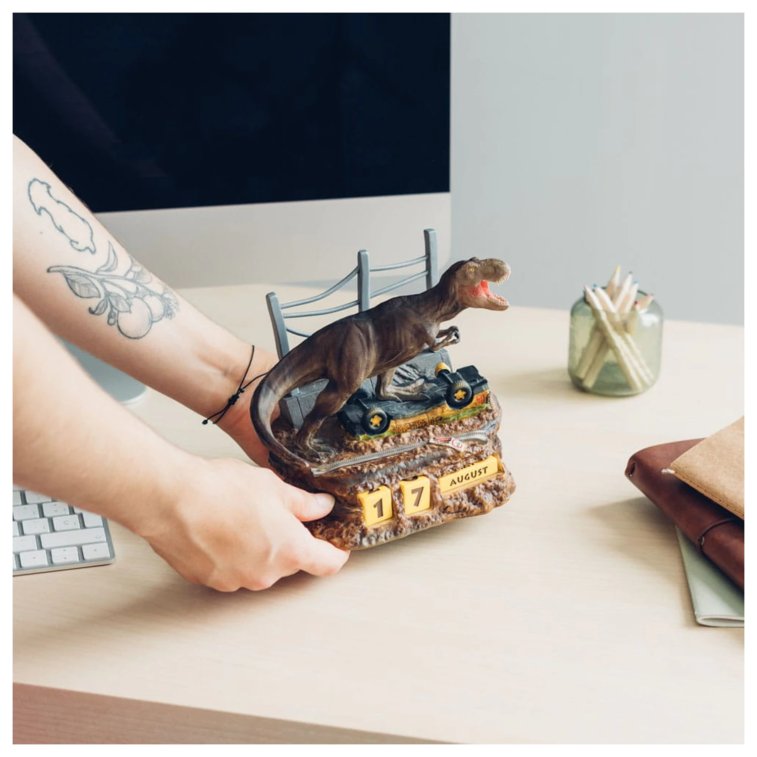 Jurassic Park 3D öröknaptár naptár termékfotó