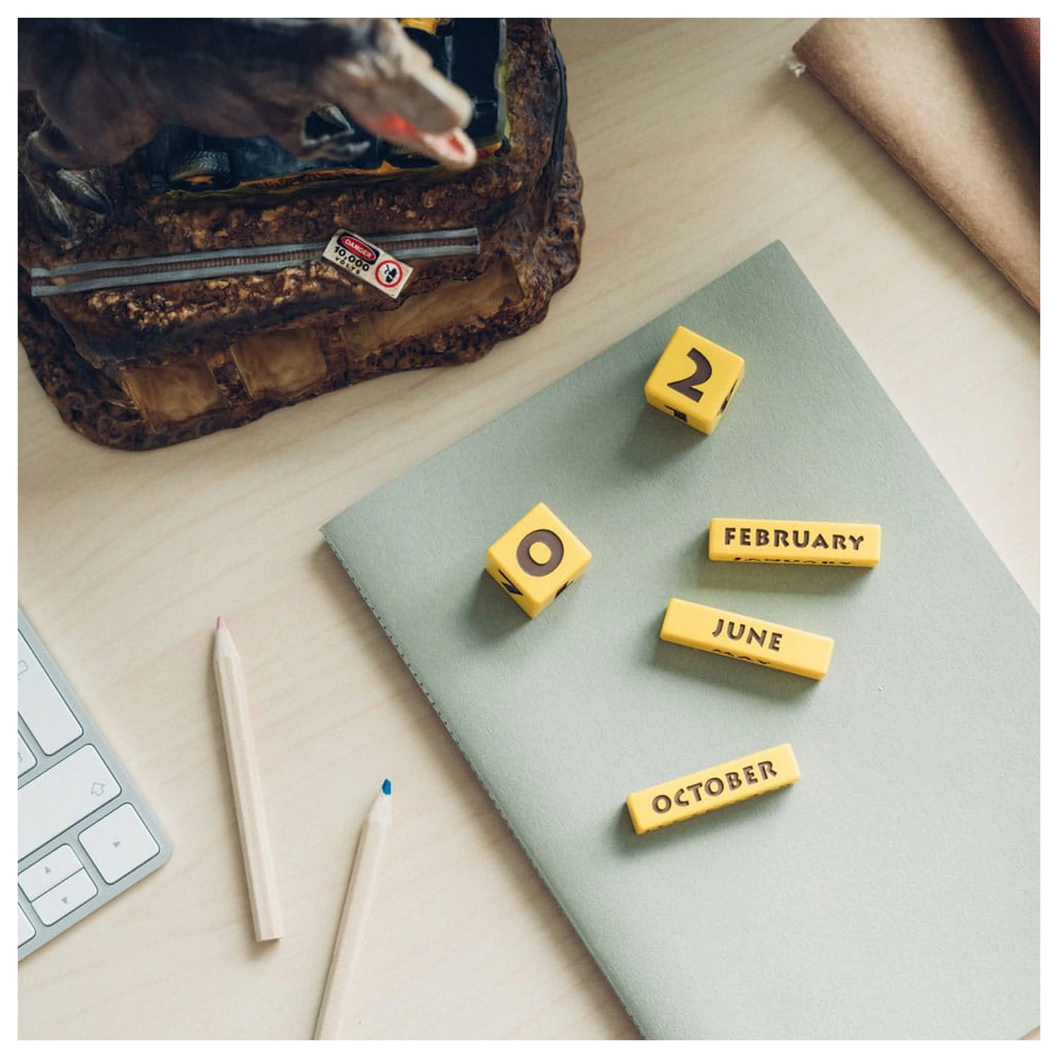 Jurassic Park 3D öröknaptár naptár termékfotó