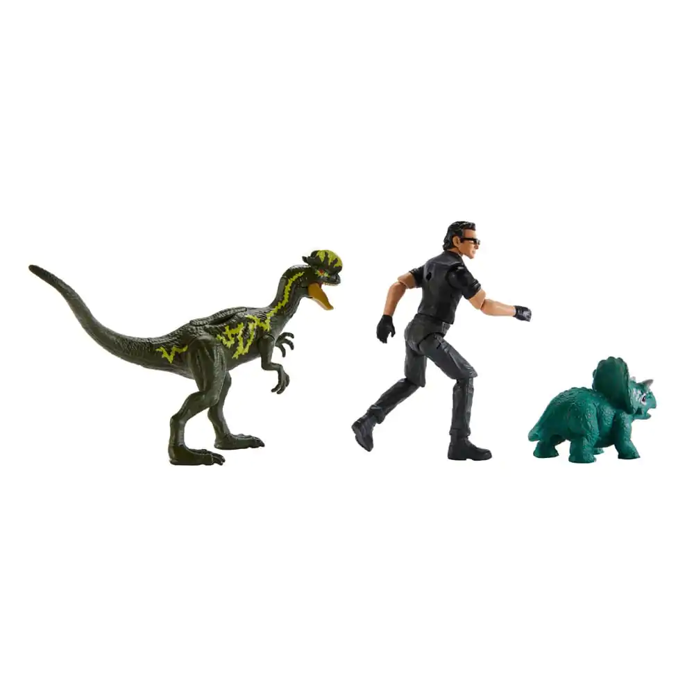 Jurassic Park '93 Classic Dr. Ian Malcolm Glider Escape Pack akciófigura 10 cm termékfotó