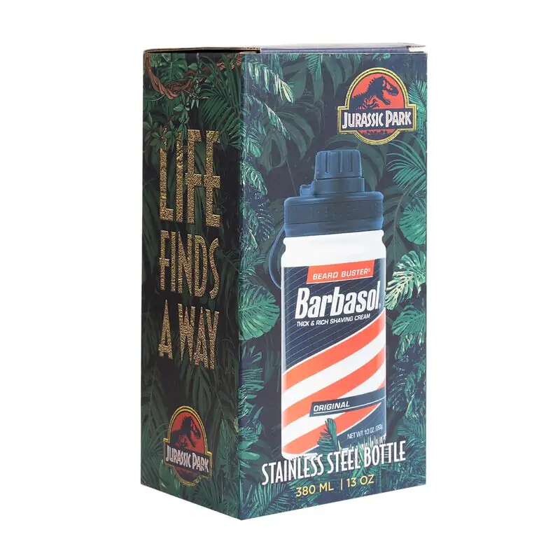 Jurassic Park Barbasol rozsdamentes acél palack kulacs 380ml termékfotó