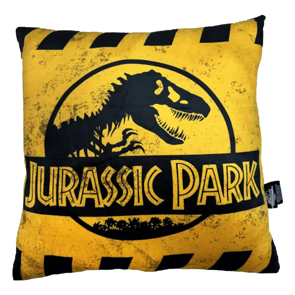 Jurassic Park Caution Logo párna 45 cm termékfotó