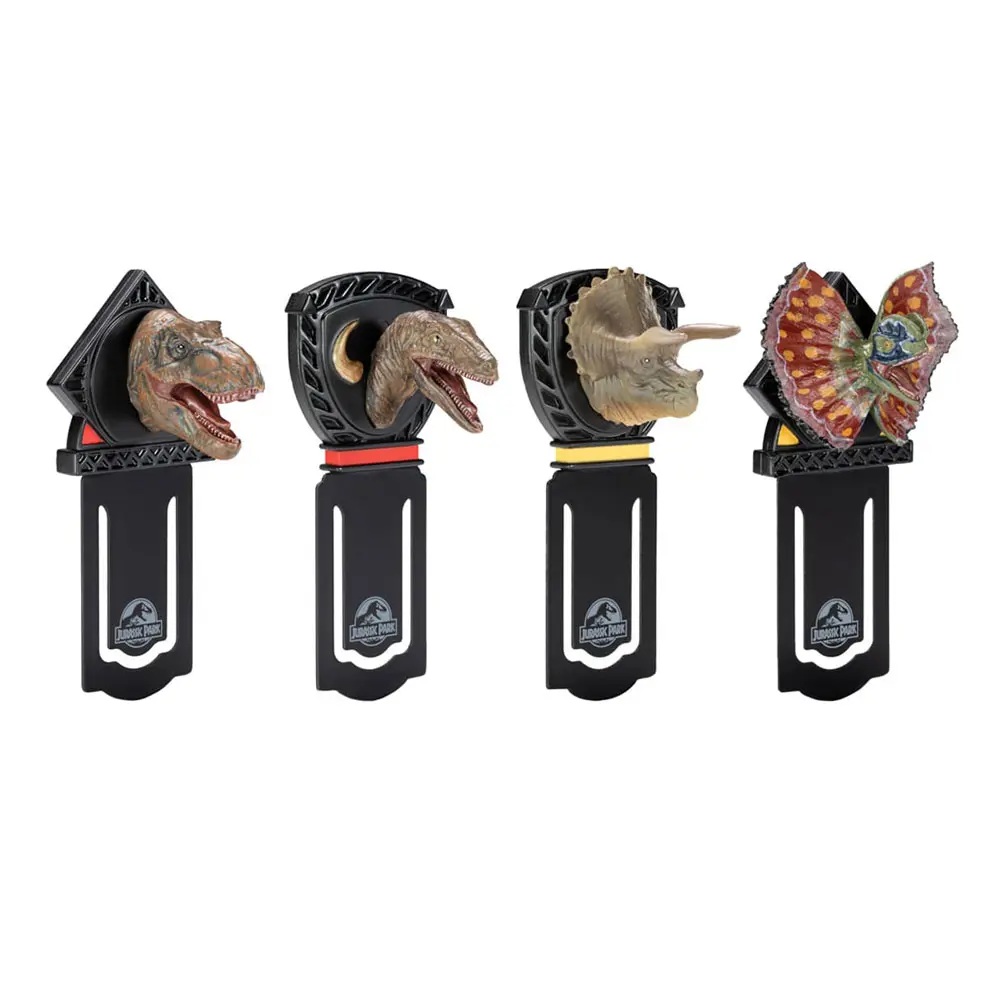 Jurassic Park Dinosaurs 4 db-os könyvjelző csomag termékfotó