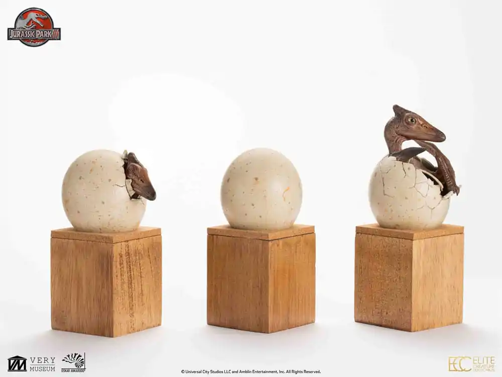 Jurassic Park ECC Elite Creature Line 1/2 Pterosaur Hatching szobor figura 16 cm termékfotó