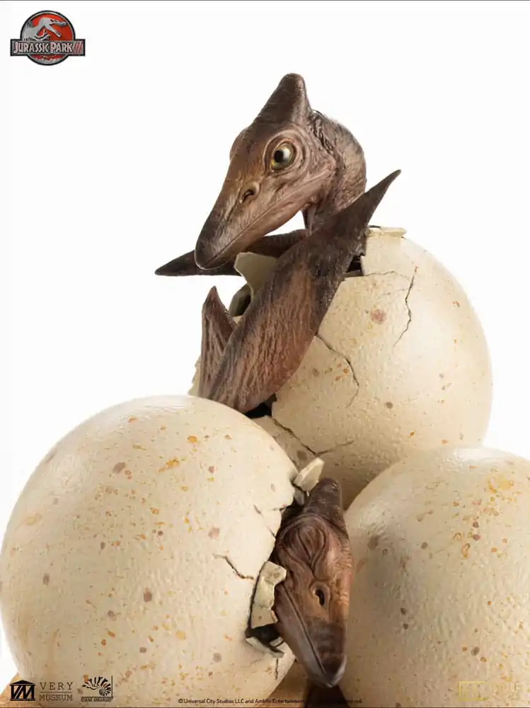 Jurassic Park ECC Elite Creature Line 1/2 Pterosaur Hatching szobor figura 16 cm termékfotó