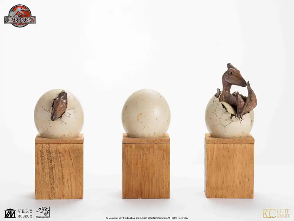 Jurassic Park ECC Elite Creature Line 1/2 Pterosaur Hatching szobor figura 16 cm termékfotó