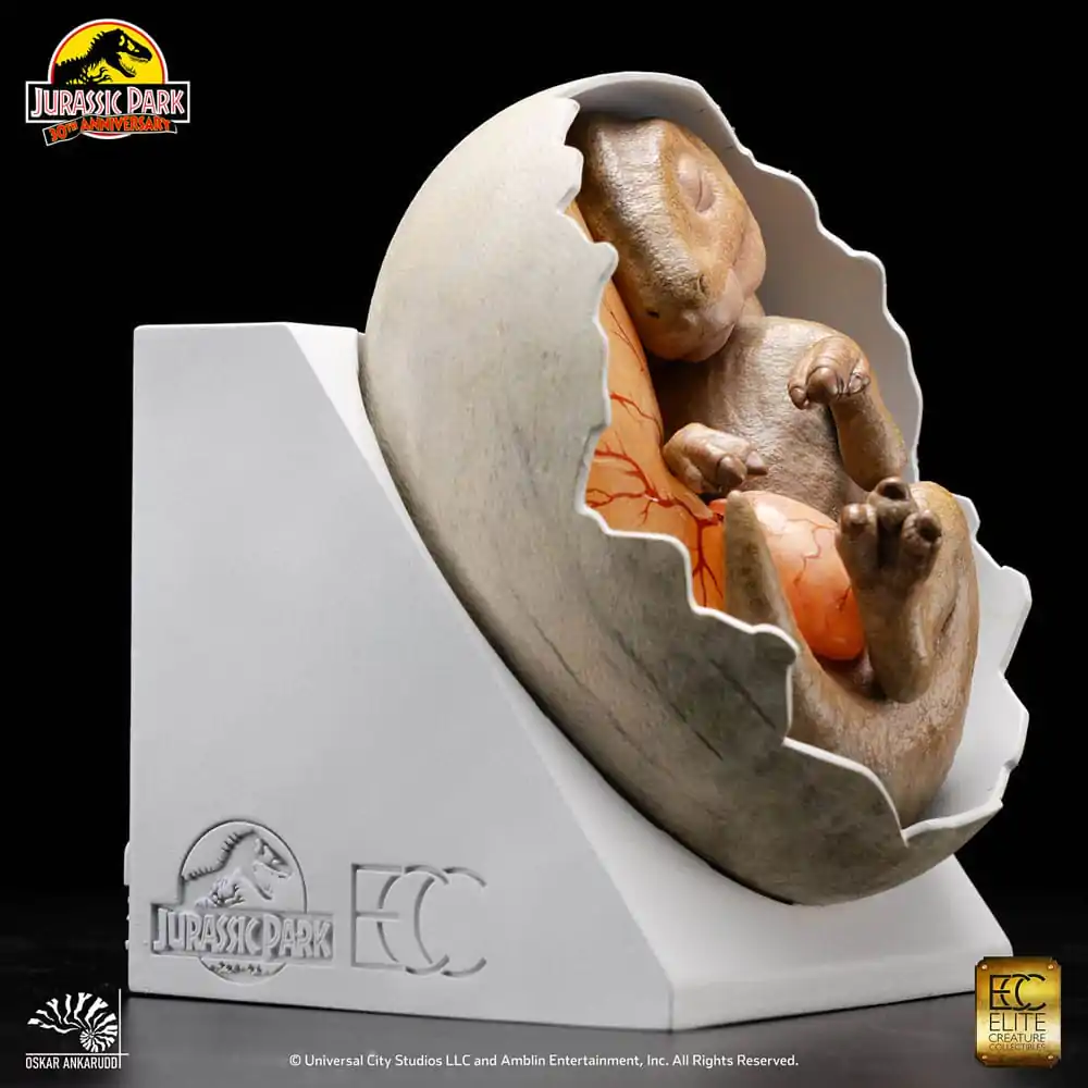 Jurassic Park ECC Elite Creature Line Hadrosaur Egg Hatching szobor figura 13 cm termékfotó