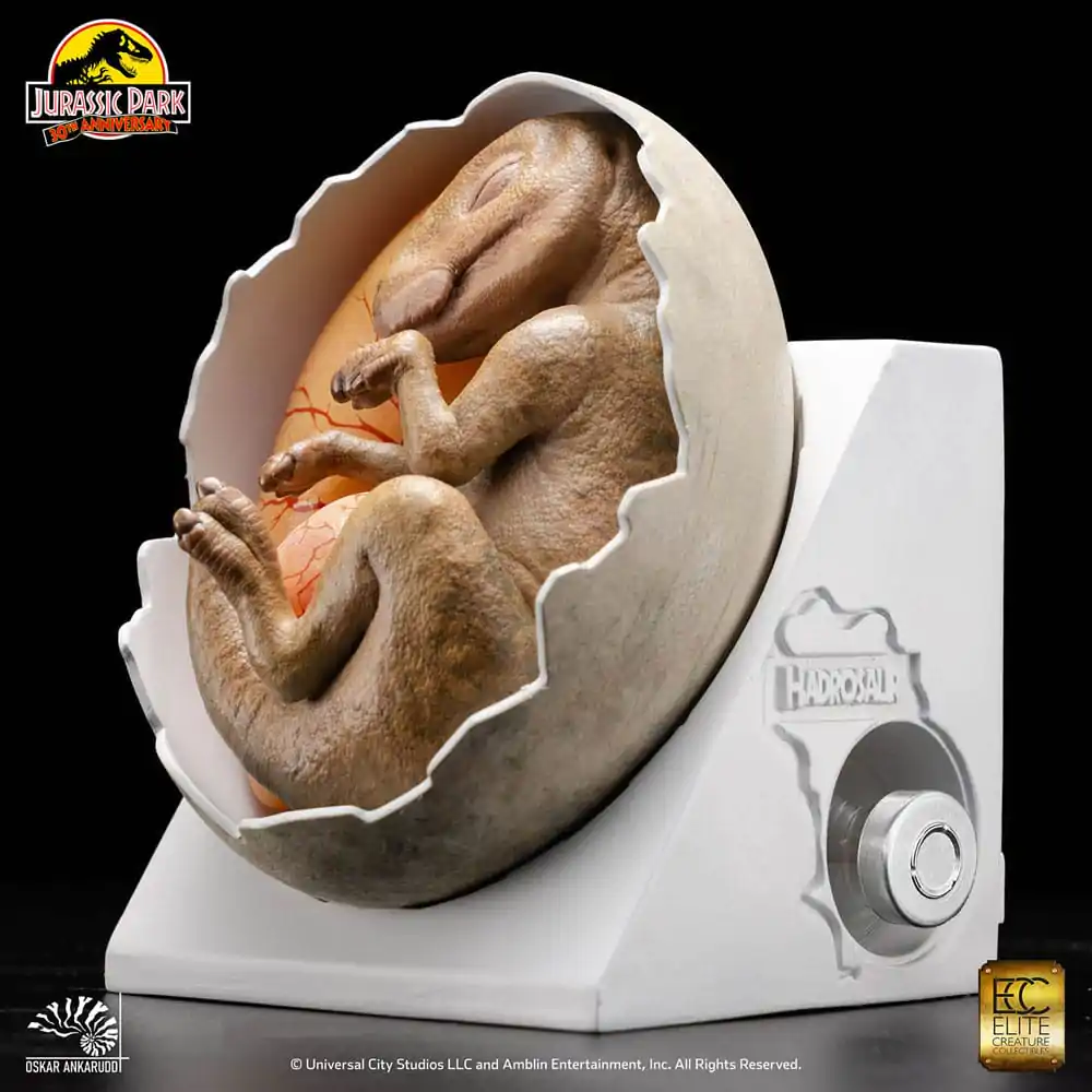 Jurassic Park ECC Elite Creature Line Hadrosaur Egg Hatching szobor figura 13 cm termékfotó