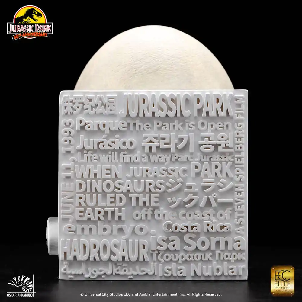 Jurassic Park ECC Elite Creature Line Hadrosaur Egg Hatching szobor figura 13 cm termékfotó