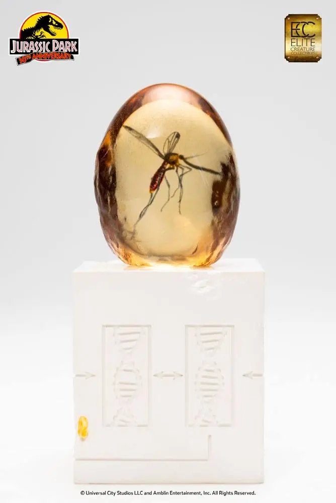 Jurassic Park Elephant Mosquito in Amber szobor figura 10 cm termékfotó