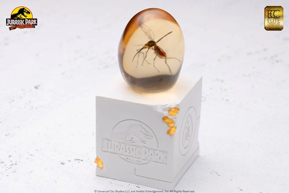 Jurassic Park Elephant Mosquito in Amber szobor figura 10 cm termékfotó