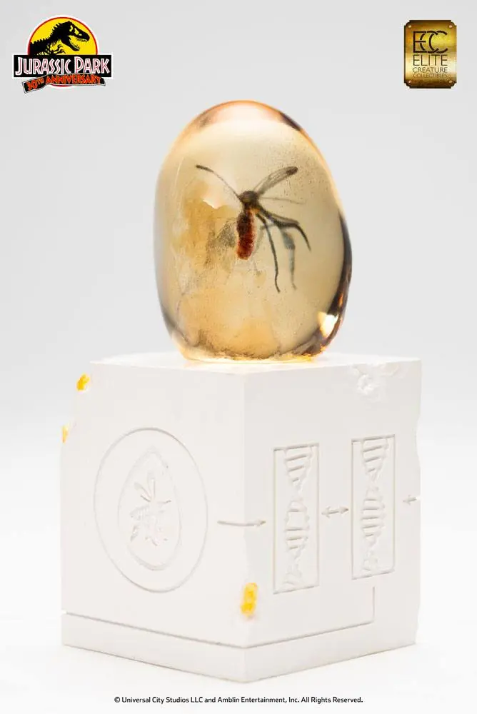 Jurassic Park Elephant Mosquito in Amber szobor figura 10 cm termékfotó
