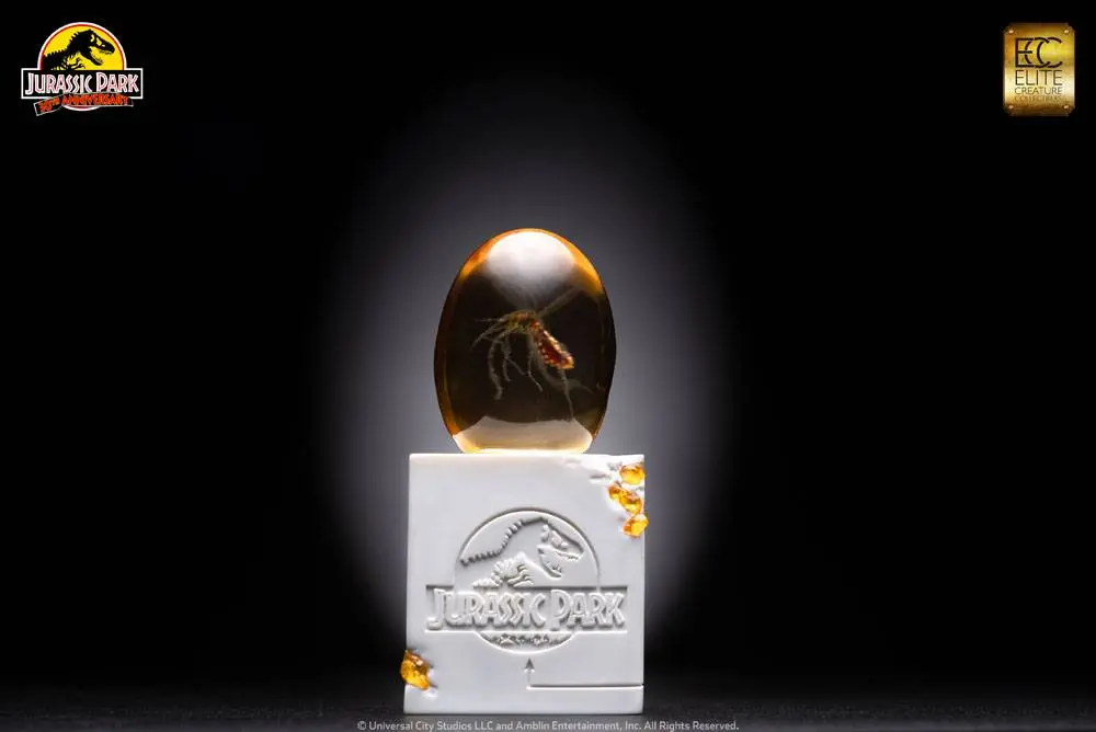 Jurassic Park Elephant Mosquito in Amber szobor figura 10 cm termékfotó